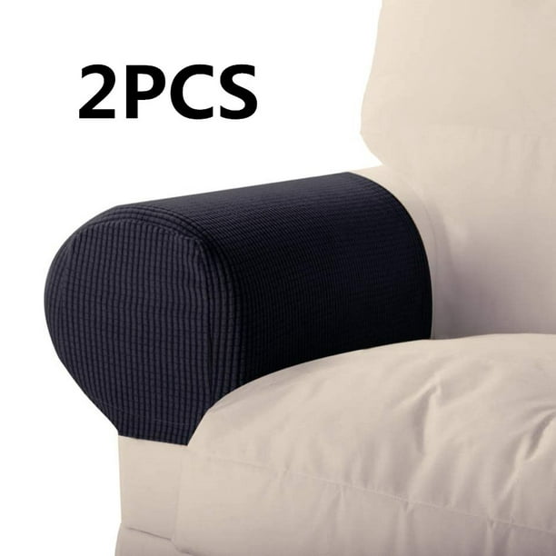 2pcs Non-slip Sofa Armrest Covers Furniture Settee Couch Arm Slipcover